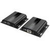 Kit di extender ip digitus in fibra hdmi poe 4k/60hz 120/200m nero