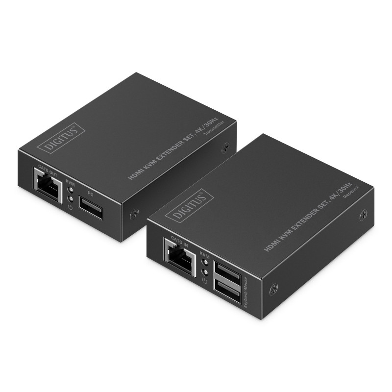 Set extender hdmi digitus trasmettitore/ricevitore cablato 4k/30hz