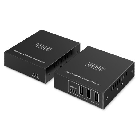 Extender usb digitus da-73121usb 3.2 gen1 3x usb-a + 1x usb-c