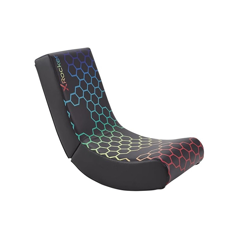 Sedia da gioco xrocker neo hex edition 5130201 pieghevole da pavimento