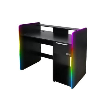 Scrivania da gioco xrocker electra 2023269 rgb per tv da 110cm max