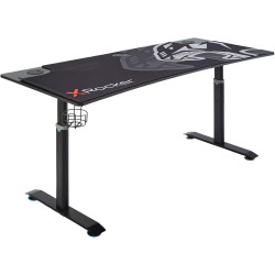 Scrivania da gioco xrocker cougar 5136501 regolabile in altezza 160cm