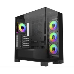 Case fortron fsp m540-ba argb tg midi tower atx nero [poc0000274]