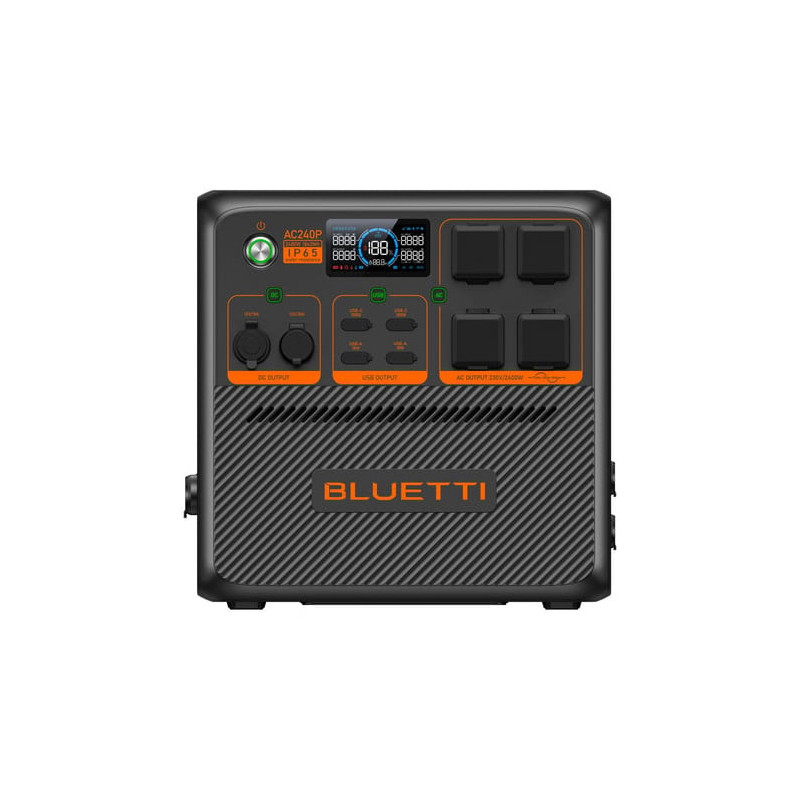 Power station bluetti premium 240s ac240p portatile lifepo4 1843wh