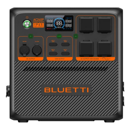 Power station bluetti premium 240s ac240p portatile lifepo4 1843wh