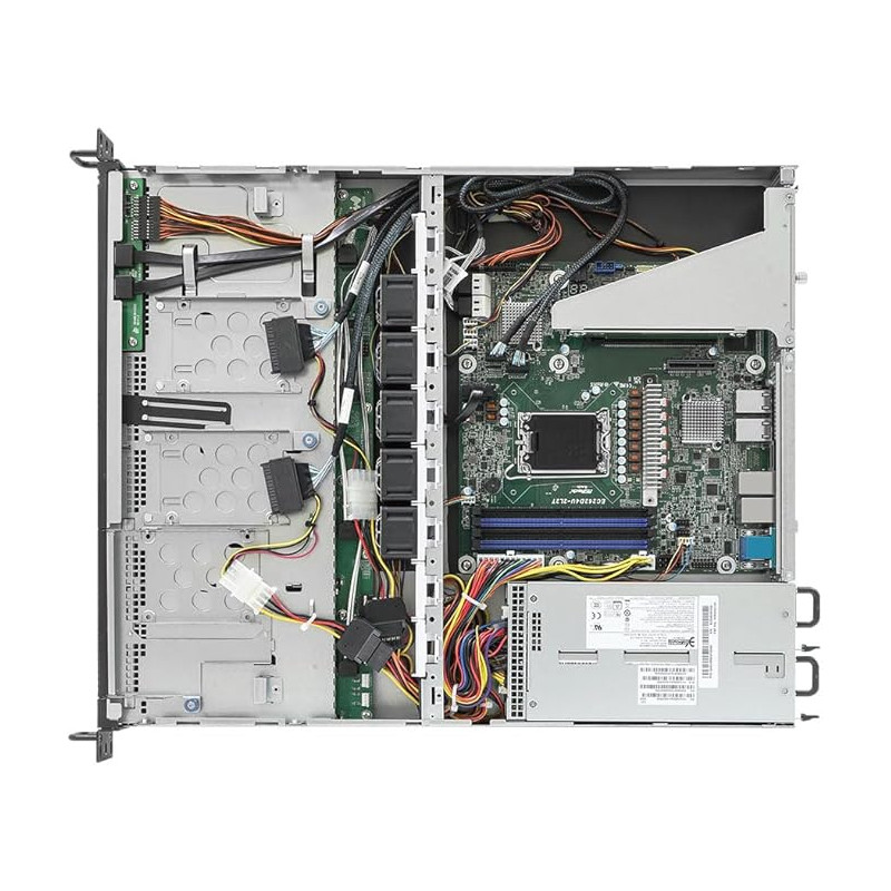 Server barebone asrock rack 1u intel xeon e-2400 lga 1700 80-plus