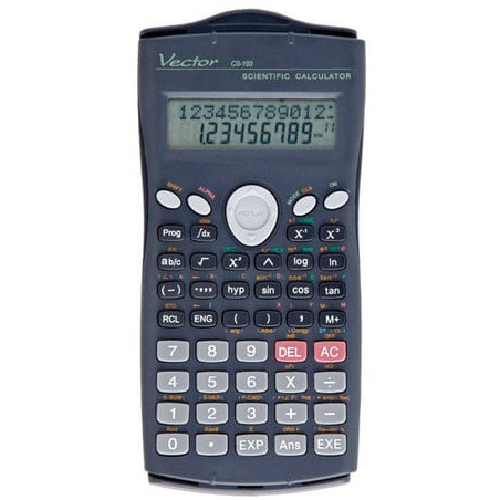 Calcolatrice scientifica vector cs-103 279 funzioni nero [vector