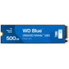 Ssd 500gb western digital blue sn5000 m.2 nvme pcie 4.0 blu [dgwdcwk500g4b0e]