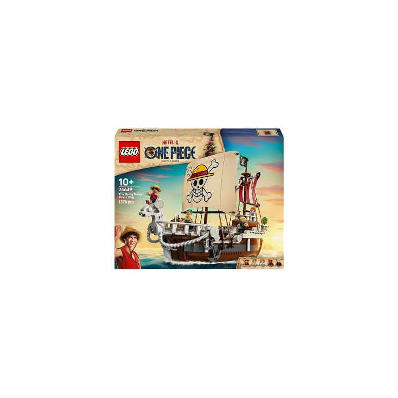 kit modello lego 75639 one piece la nave pirata going merry multicolore