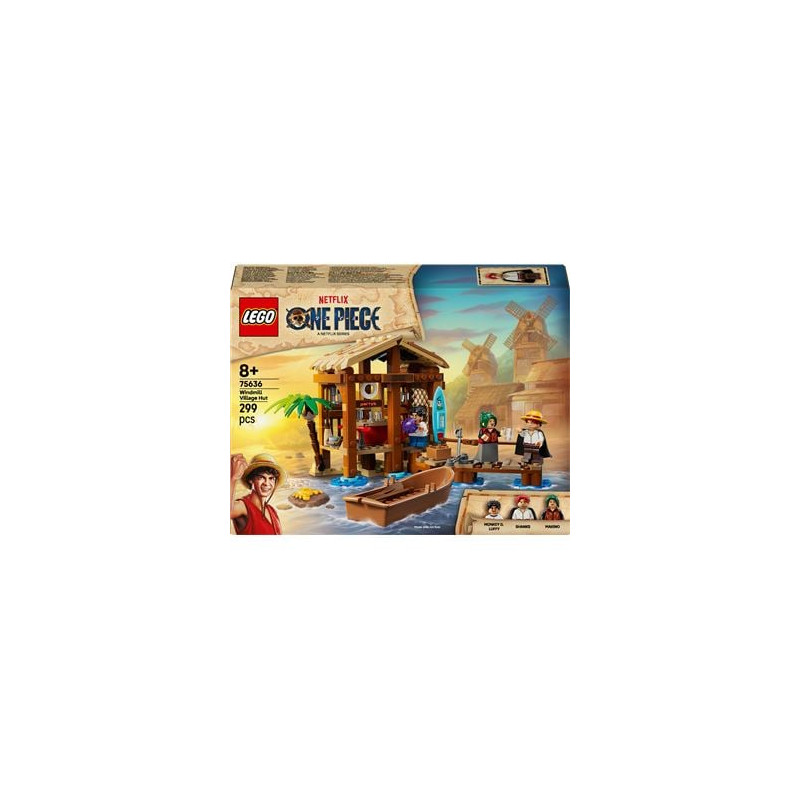 Gioco di ruolo lego 75636 capanna del villaggio del mulino a vento