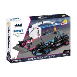 Kit modello cobi bwt alpine f1 pit stop 1:26 multicolore 477pz [cobi-1685]