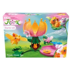 Set da gioco ravensburger brio flora base casa dei fiori [63623600]