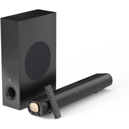 Soundbar creative labs stage pro mf8495 2.1 40w wireless/bluetooth/3.5mm/usb-c/hdmi/spdif