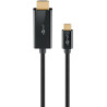 Cavo adattatore goobay 75697 da usb-c a hdmi m/m 4k a 60hz 2m