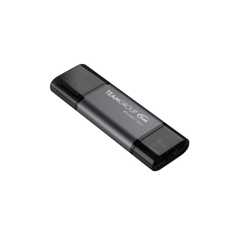 Pen drive 256gb team group stick team x1 2x usb 3.2 gen1 tipo a/c