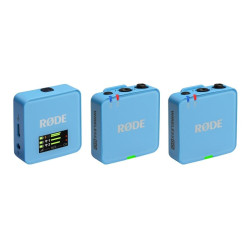 Sistema microfono rode wireless go iii 2.4ghz blu [iii-b]
