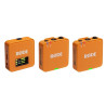 Sistema microfono rode wireless go iii 2.4ghz arancione [iii-o]