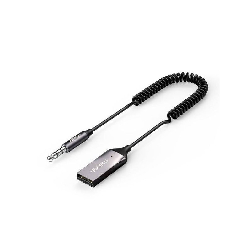 Cavo adattatore audio ugreen 70601b ricevitore/bluetooth/usb nero/grigio
