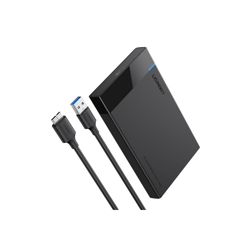 Box esterno hdd/ssd ugreen 2.5" sata nero [64248]