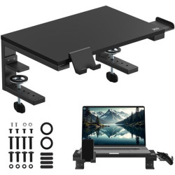 Supporto notebook/monitor ergo office laptop er-303b per uno