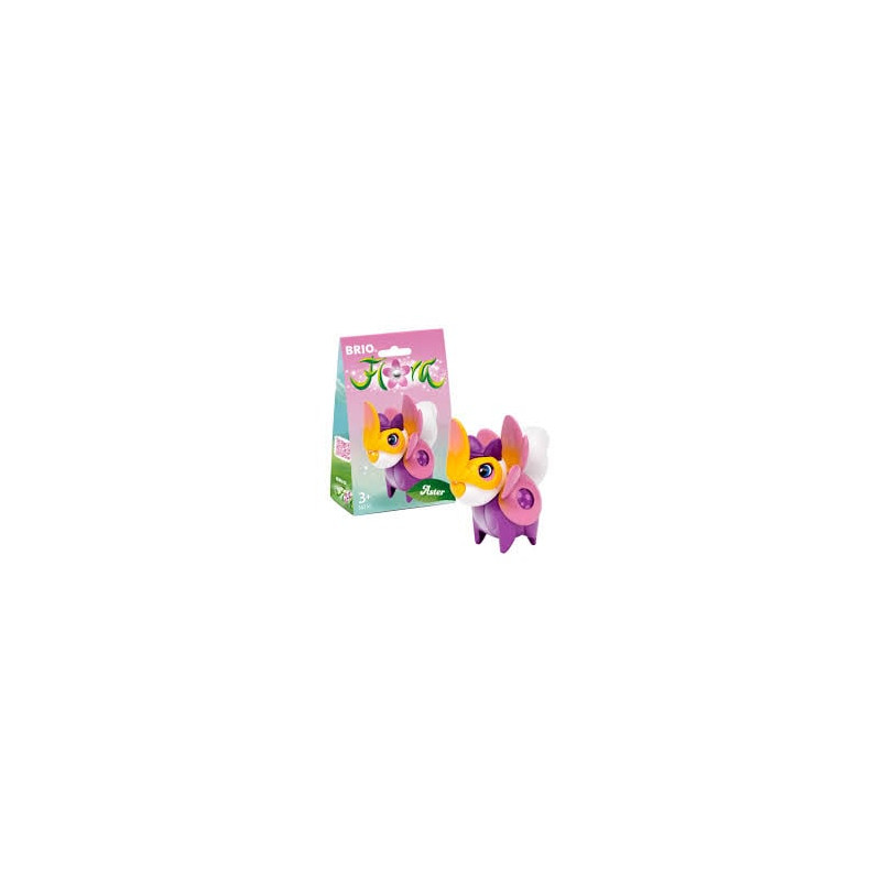 Set creativo ravensburger brio flora aster in un abito floreale multicolore