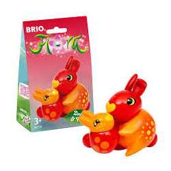 Set da gioco ravensburger brio flora zinnia & peach multicolore