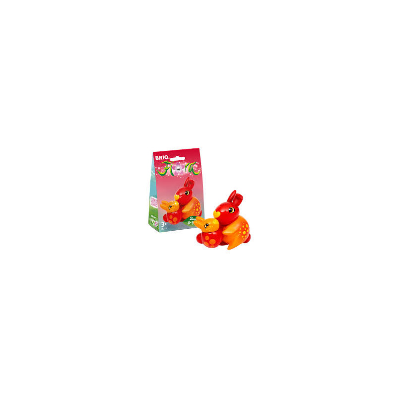 set da gioco ravensburger brio flora zinnia & peach multicolore