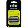 Testina per rasatura braun serie 3 combo pack 21b nero/acciaio inox