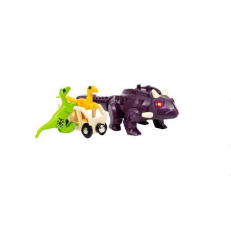 Giocattolo ravensburger brio world dinosauro ankylosaurus multicolore