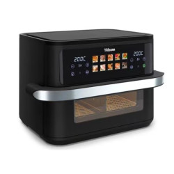 Friggitrice ad aria tristar fr-9078 doppia 10l 2800w nero/acciaio