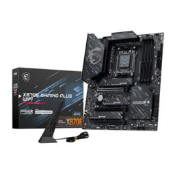 Scheda madre amd msi x870e gaming plus wifi am5 atx 4x ddr5 nero