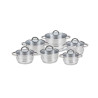 Set pentole maestro mr-2120-12 argento/grigio 12pz [mr-2120-12]