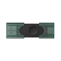 Pen drive 128gb kingston usb 3.2 nero/verde [dtdeg2/128gb]