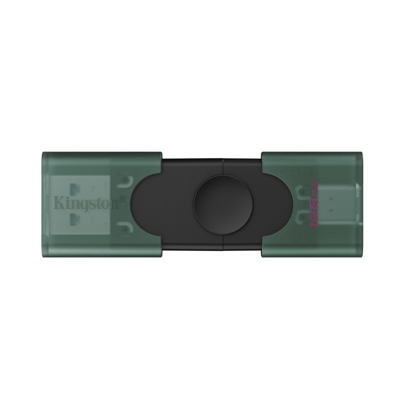 Pen drive 128gb kingston usb 3.2 nero/verde [dtdeg2/128gb]