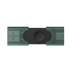 Pen drive 256gb kingston usb 3.2 nero/verde [dtdeg2/256gb]
