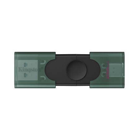 Pen drive 256gb kingston usb 3.2 nero/verde [dtdeg2/256gb]