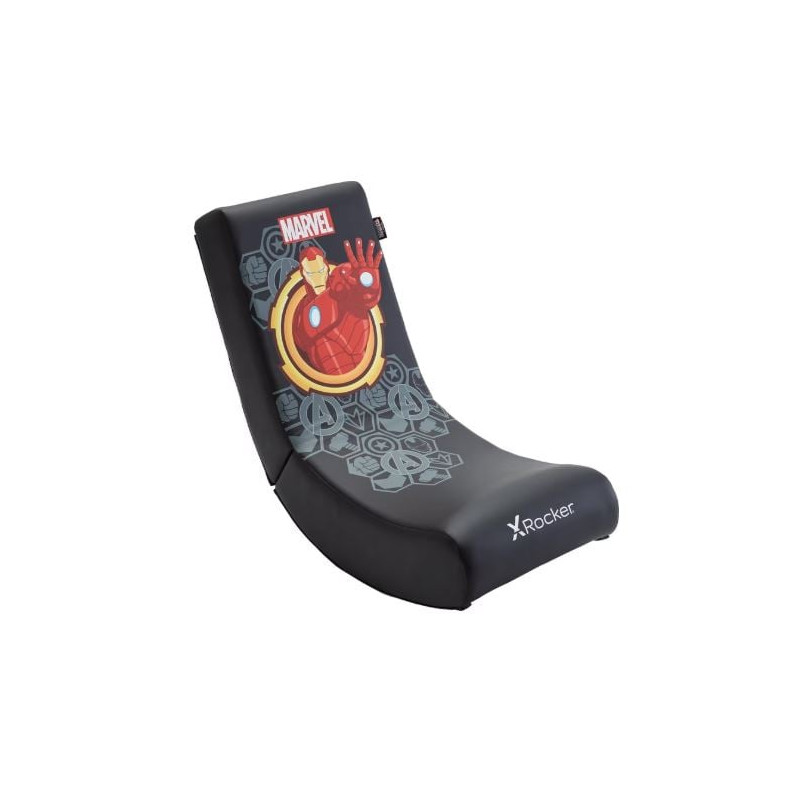 Sedia a dondolo xrocker marvel nero [2021175]