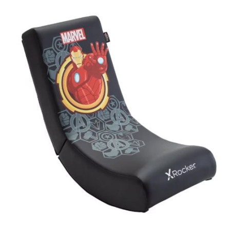 Sedia a dondolo xrocker marvel nero [2021175]