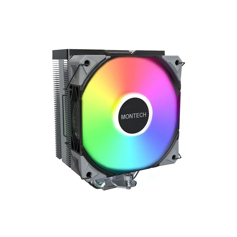 Dissipatore cpu a ventola montech nx400 120mm nero