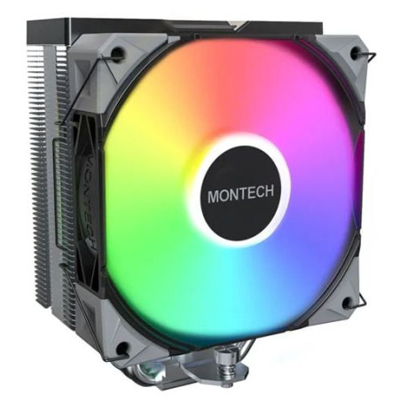 Dissipatore cpu a ventola montech nx400 120mm nero