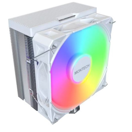 dissipatore cpu a ventola montech nx400 120mm bianco