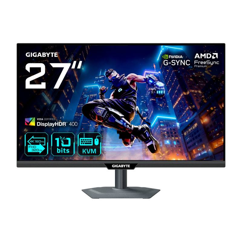Monitor led 27'' gigabute m27up 4k uhd 3840x2160 1ms classe