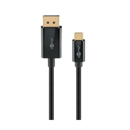 Cavo goobay usb-c displayport 2m nero [75705]