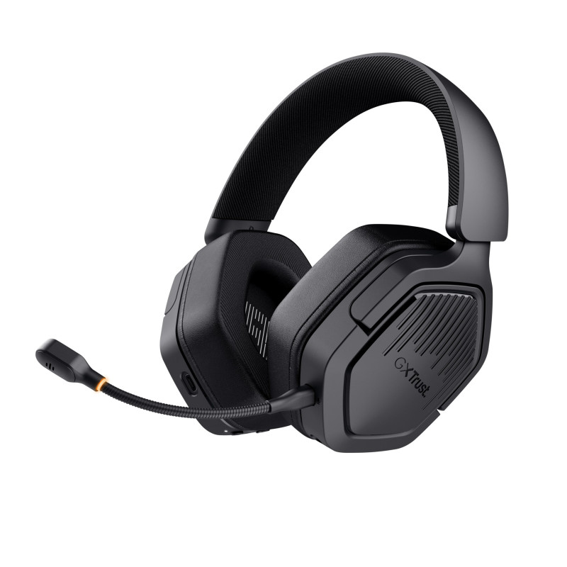Cuffie trust gxt 493 carus wireless a padiglione per gaming con microfono