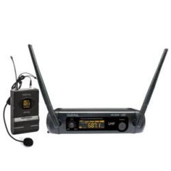 Set microfono karma 8200lav wireless nero