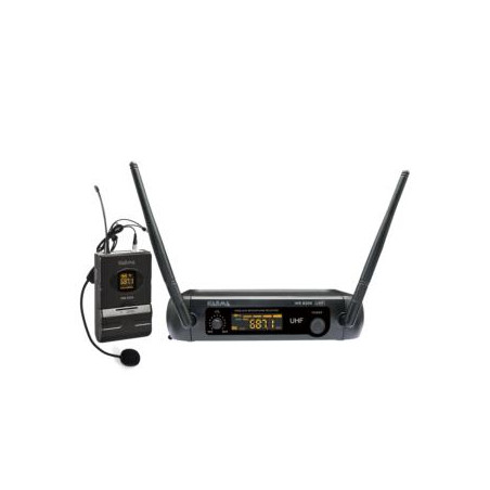 Set microfono karma 8200lav wireless nero