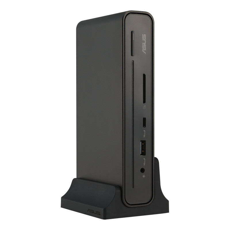 Docking station asus dc301 90w per computer usb tipo c nero [90xb0a5n-bds010]