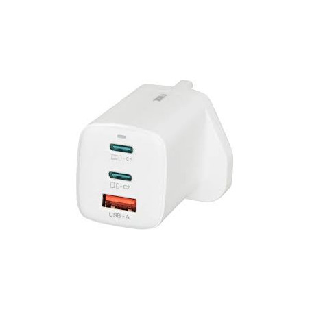 Alimentatore da rete ibox c-65 gan bianco 65w bianco [iluc65wuk]