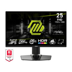 Monitor led 24.5'' msi mag 255pxf full hd 1920x1080/0.5ms/classe