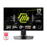 Monitor led 24.5'' msi mag 255pxf full hd 1920x1080/0.5ms/classe